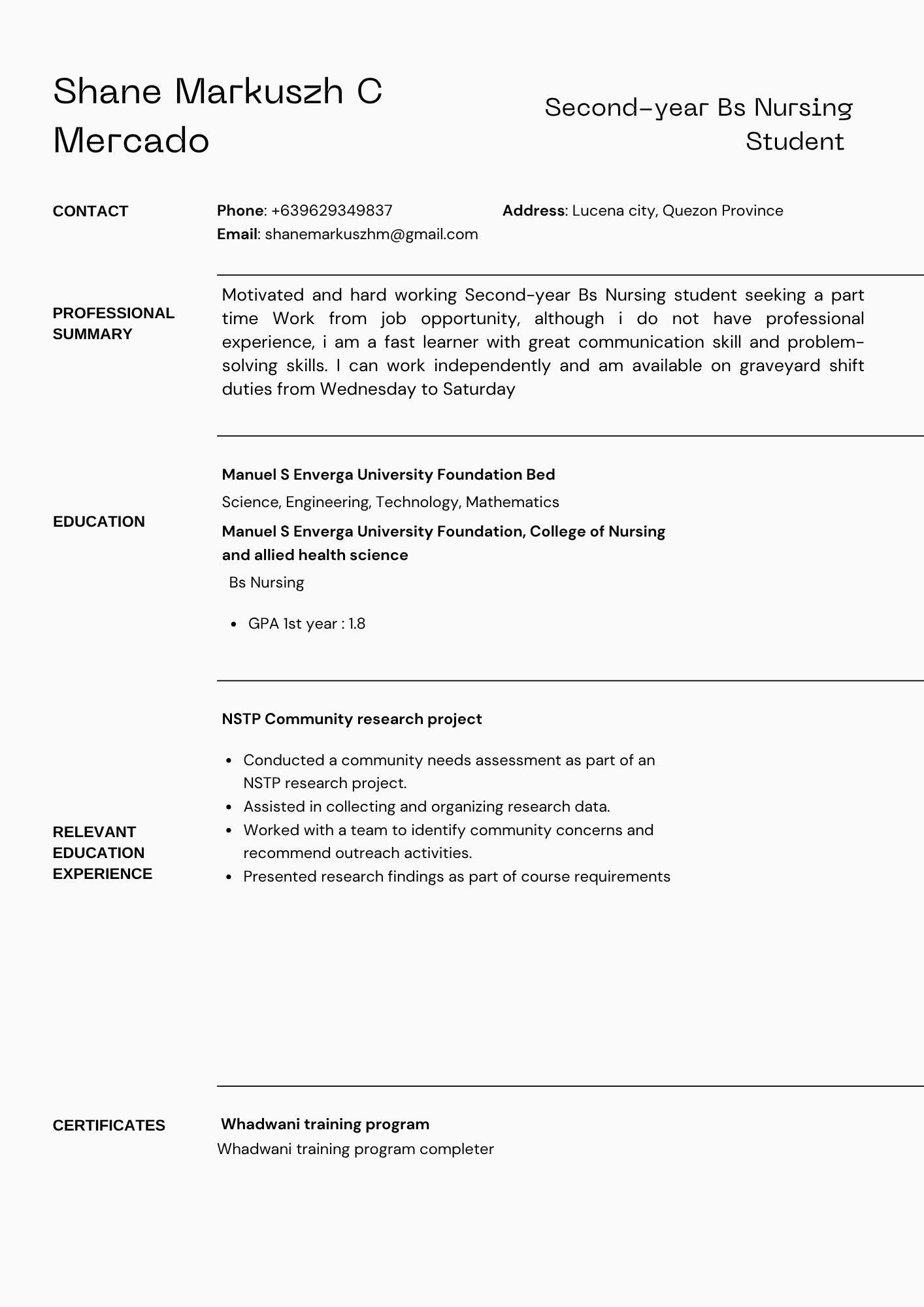 Cv